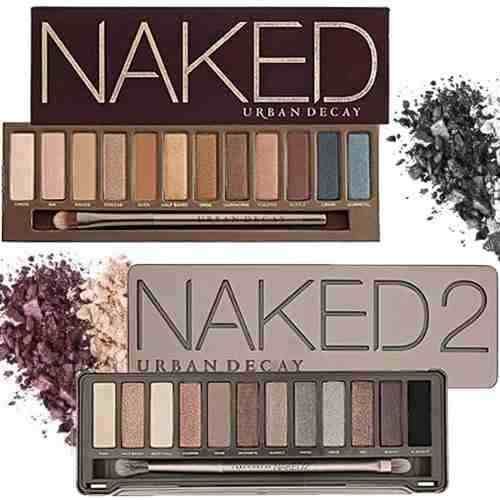 Kit Paletas de sombras Naked 1 e 2
