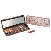 5 unidades - Paleta de sombras NAKED 2 com gloss.